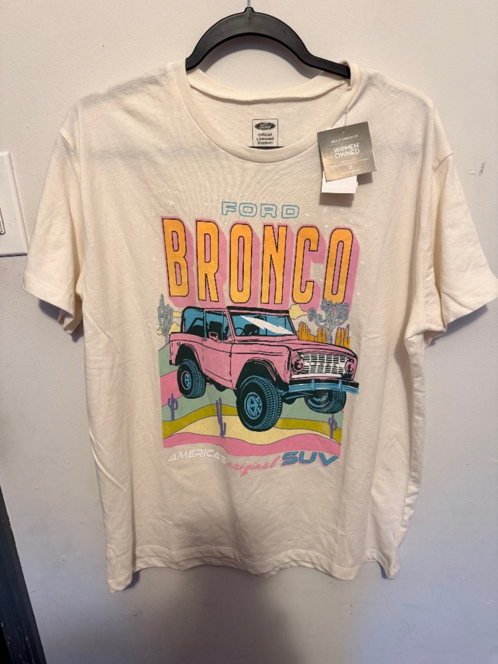 Ladies Ford Bronco tshirt